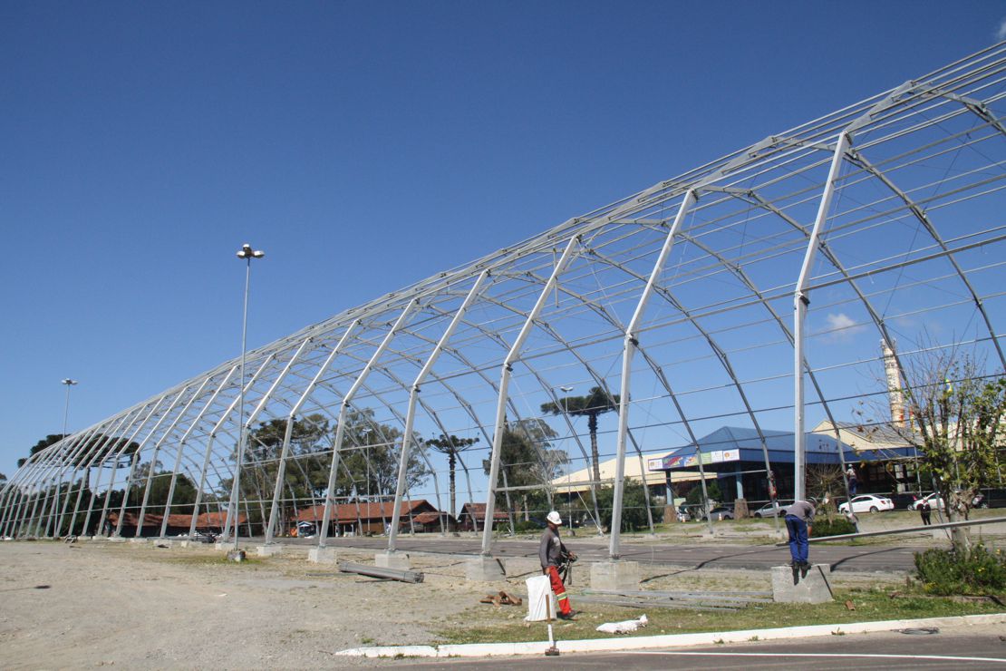 Foto Estrutura Desfile de Natal