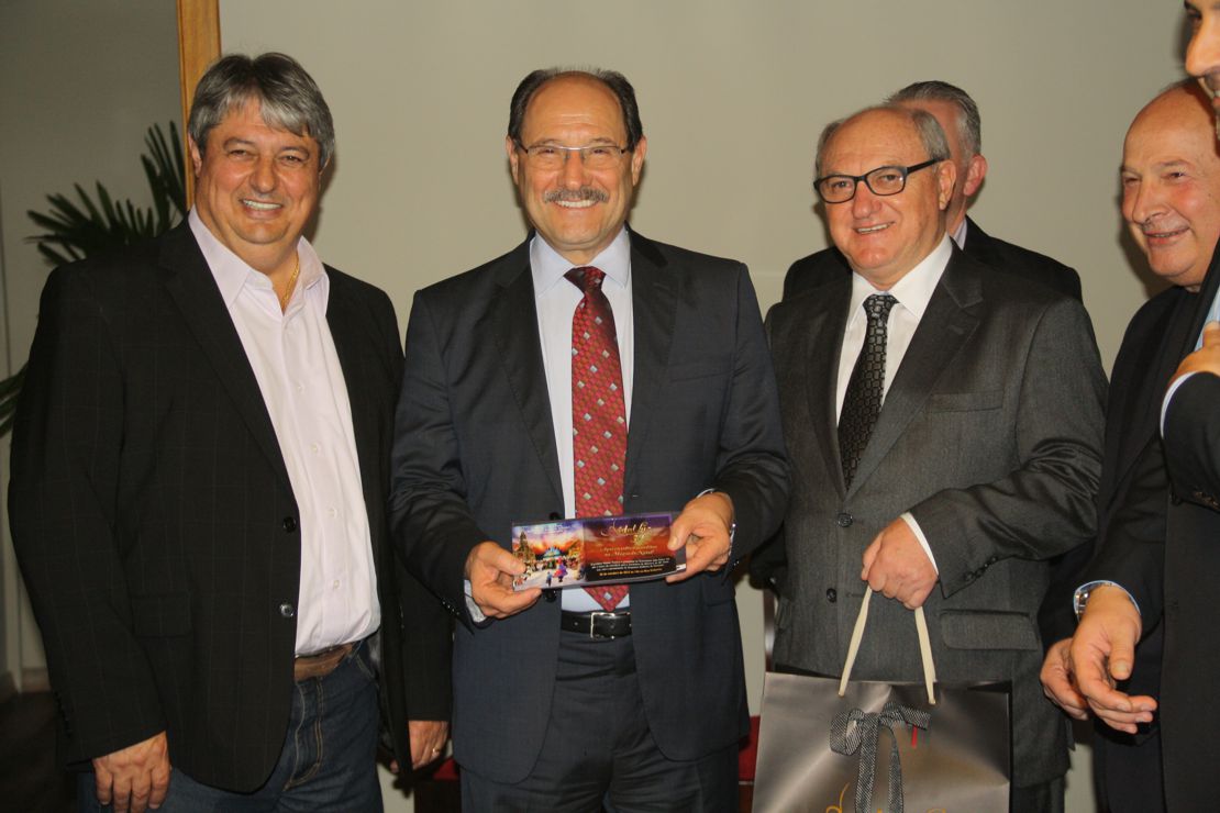 Governador Sartori Nestor e João Pedro