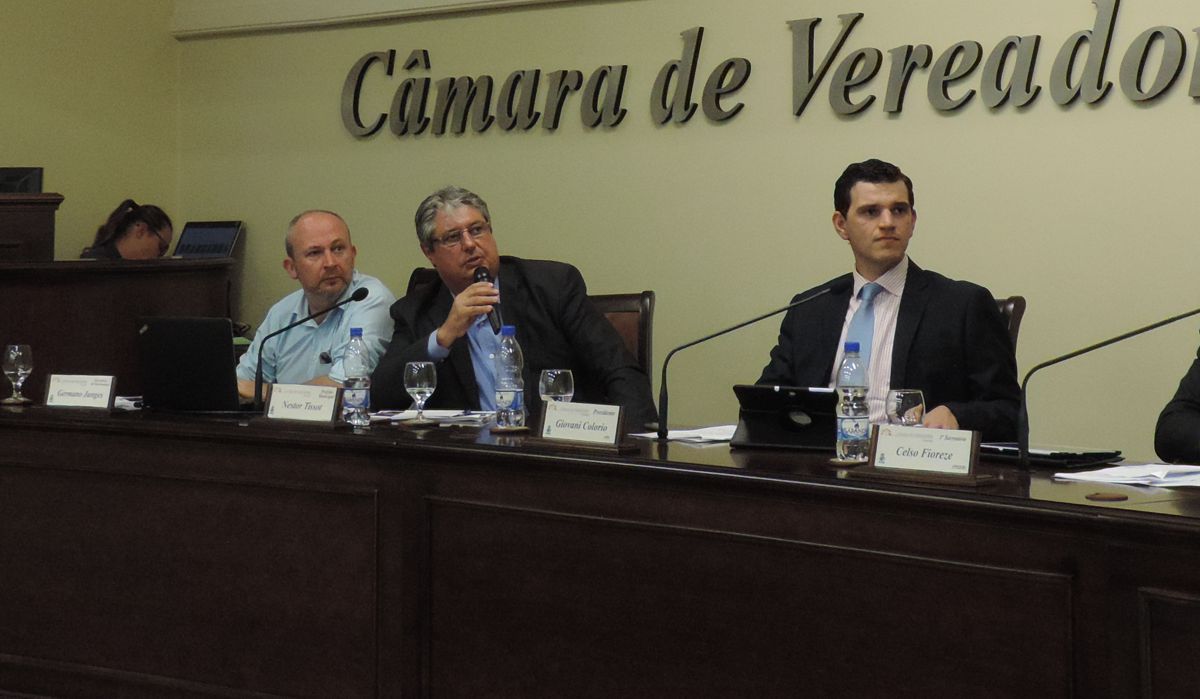 Nestor Tissot na Câmara