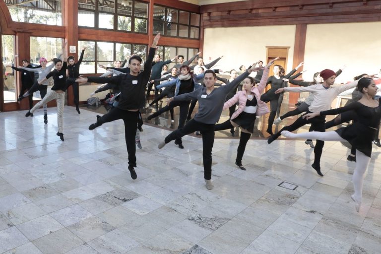 Foto audição bailarinos