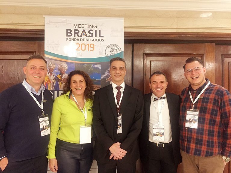 Angelo Sanches, Carlise Bianchi, Marcelo Borella, Jair Pasquini e Vinicius Rocha
