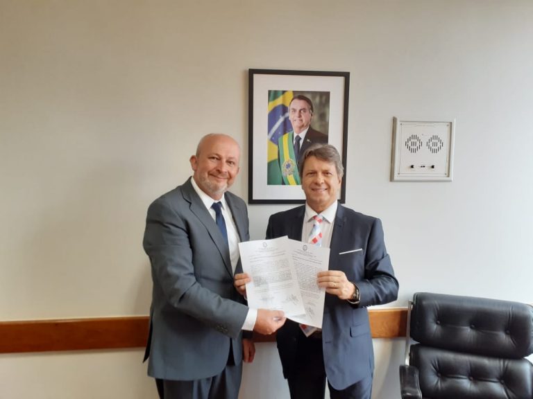 Dep Bibo Nunes e Germano Junges