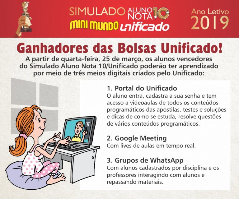 Formas de aulas do Unificado