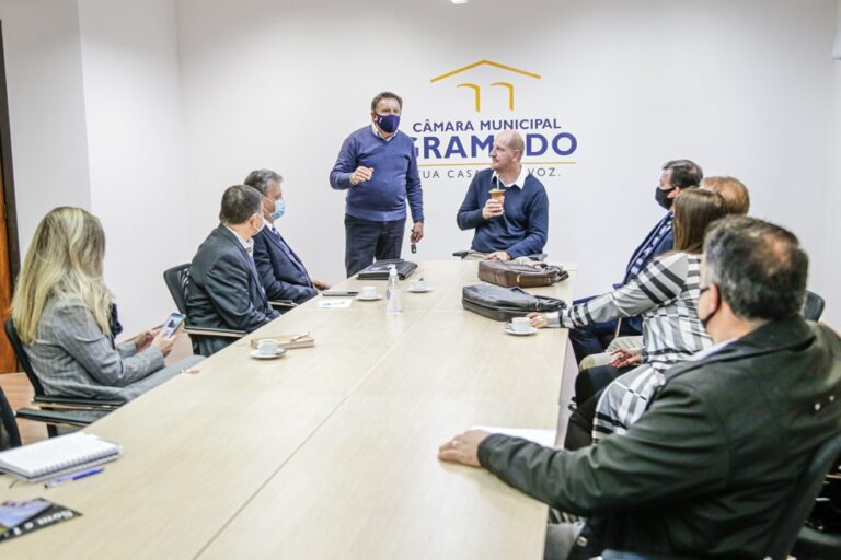 Reunião com prefeitos
