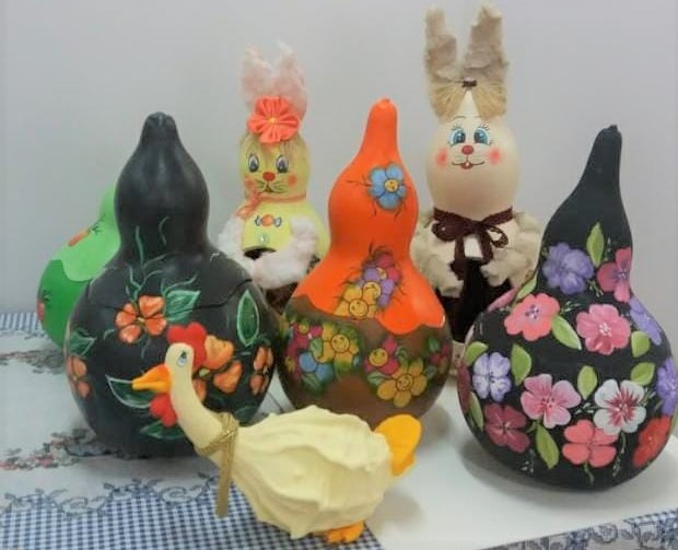 Artesanato com Porongos