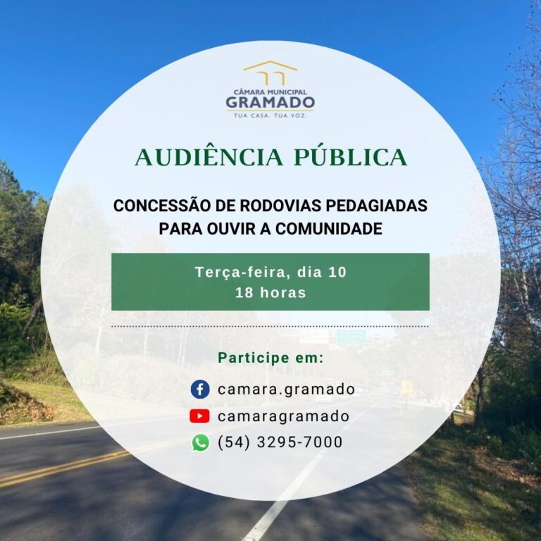 Audiência pública - Dia 10