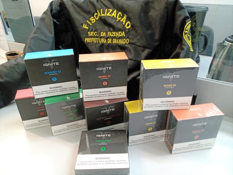 Cigarros Eletronicos Apreendidos