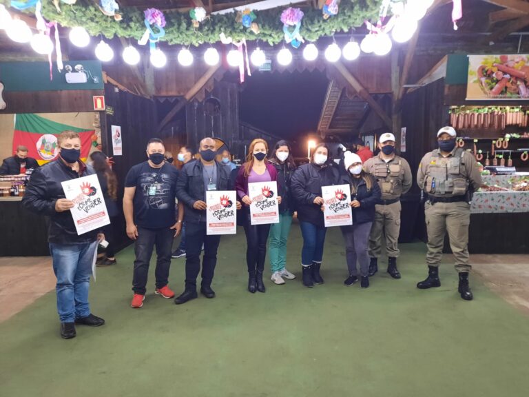 Campanha contra a venda de bebidas alcoolicas