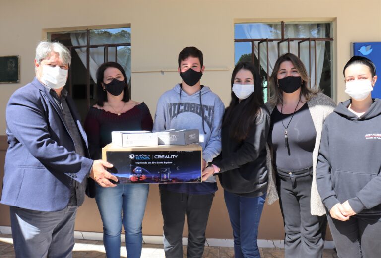 Entrega de Impressoras 3D