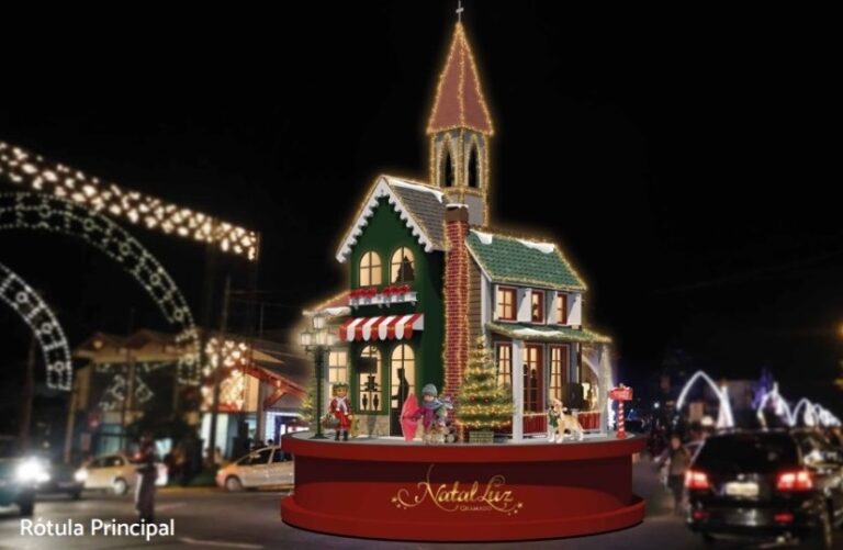 Foto decoração NatalLuz 2021