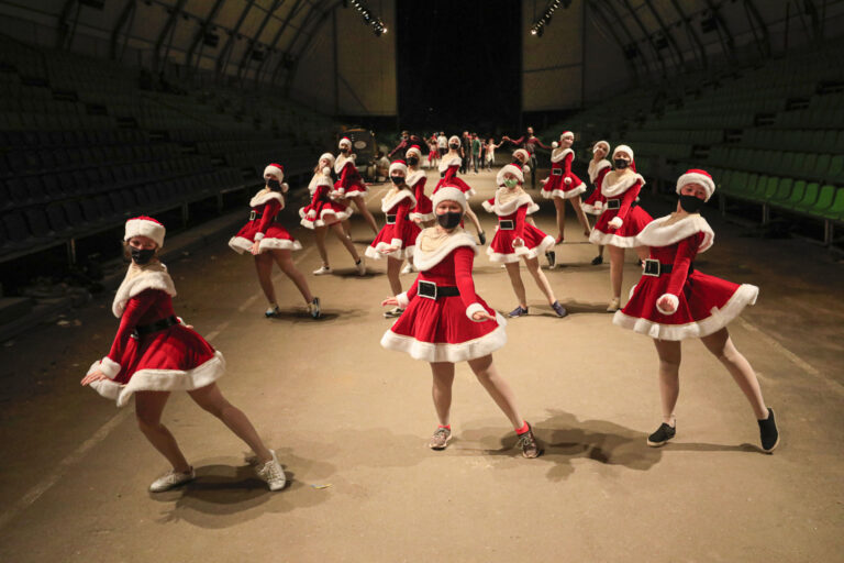 Foto ensaio Grande Desfile de Natal