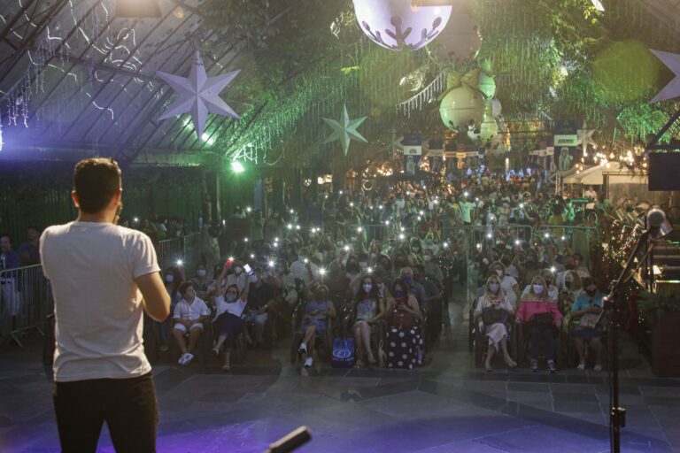 Foto show na Rua Coberta encerrou o Natal Luz
