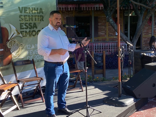 foto palestra vila do vinho