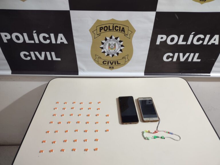 POLÍCIA CIVIL APREENDE ADOLESCENTE COM DROGAS SINTÉTICAS