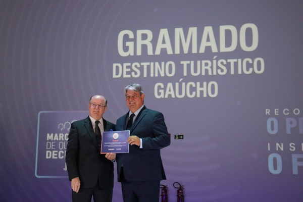 Gramado recebe o Prêmio Marcas de Quem Decide