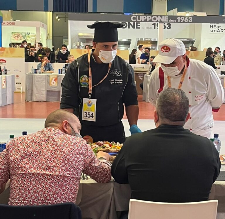 Igor Cândido, entre os 24 melhores do Mundial de Pizzas