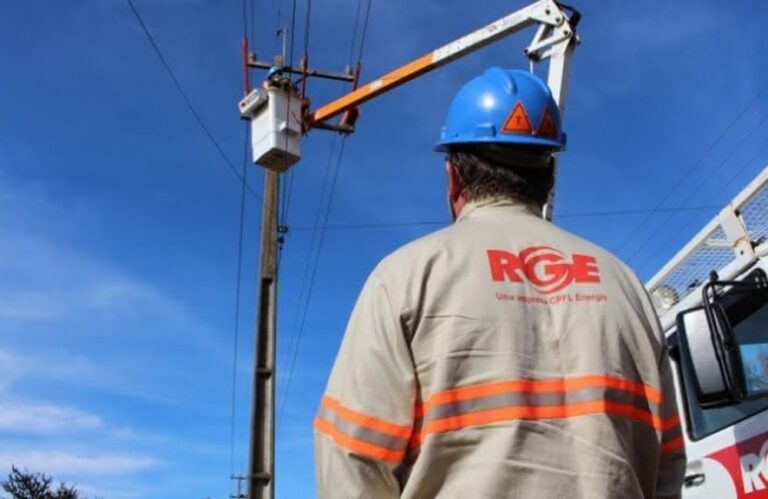 RGE informa interrupção no fornecimento de energia