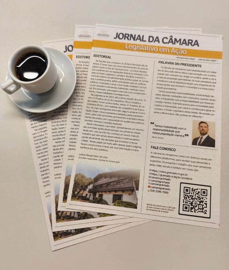 Jornal da Câmara foto