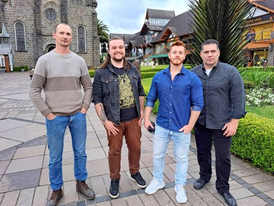 Dirlei, Gabriel, Daniel e Marcio