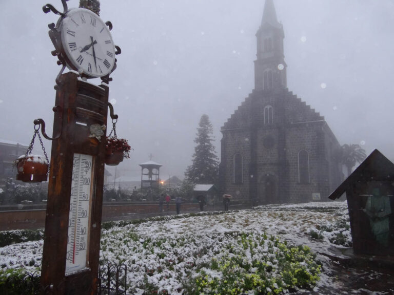 Gramado no inverno