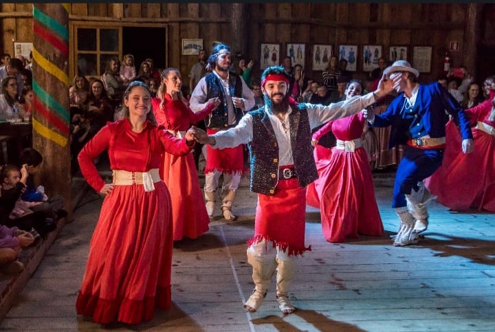 Dança CTG Pousada da Serra tradicionalista