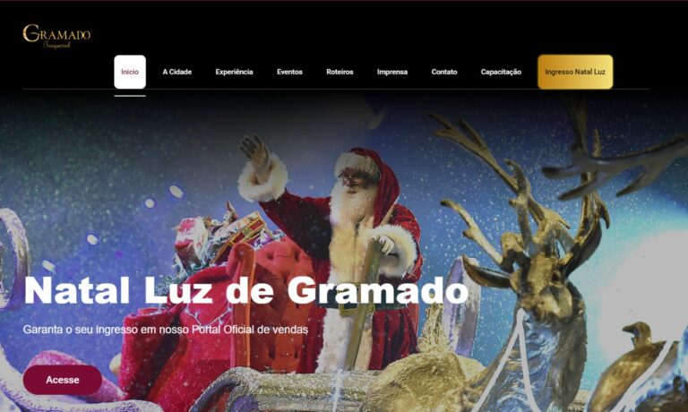 site Gramado Inesquecível