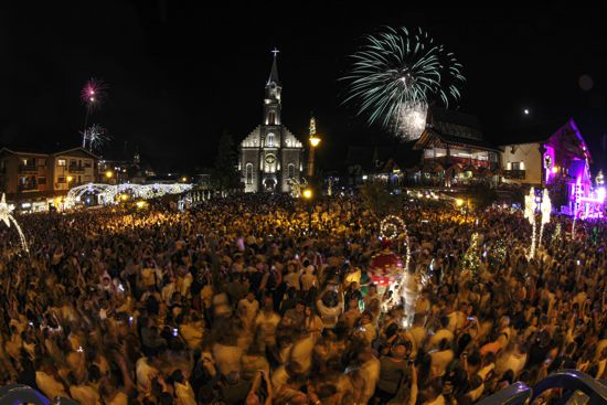 foto natal luz movimento cenro noite da virada