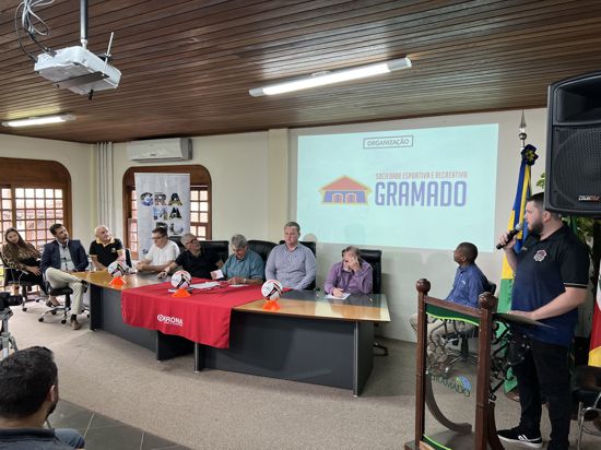 Foto Apresentação Super Copa Gramado