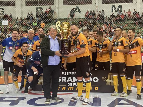 Foto Magnus campeão da Super Copa em 2022