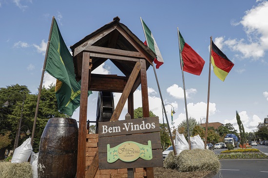 Foto Festa da Colonia.decoração