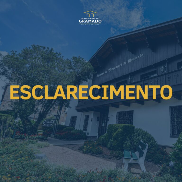 Esclarecimento