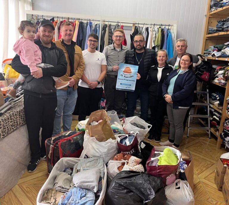 Foto PP Jovem campanha do agasalho