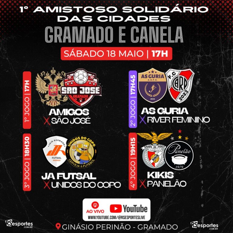 Foto 1º Amistoso Solidário de Gramado