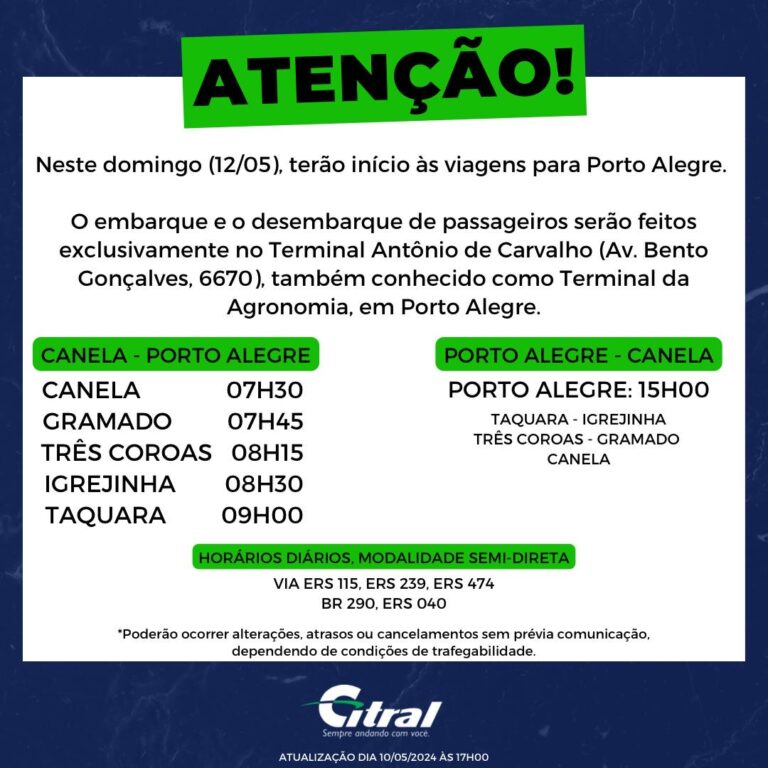 Foto horarios Citral