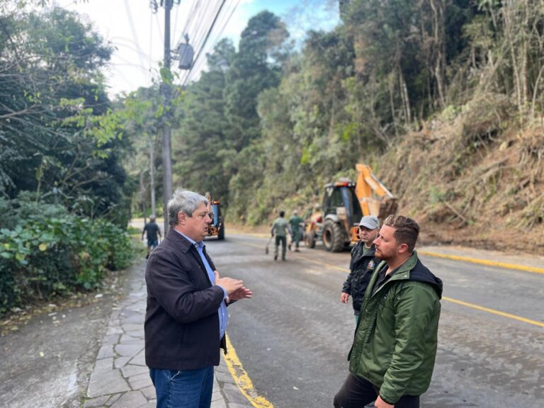 Foto Rua Emílio Leobet será liberada para o fluxo de veículos ainda nesta manhã