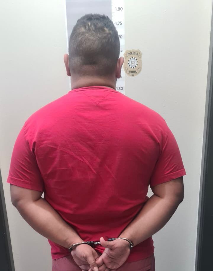 FOTO POLÍCIA CIVIL PRENDE EM GRAMADO HOMEM PROCURADO POR HOMICÍDIO NO MARANHÃO