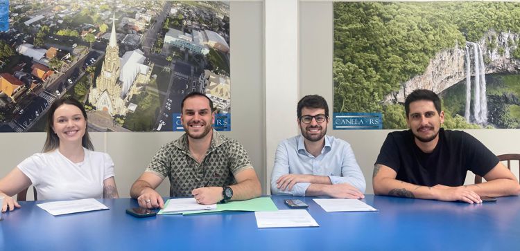 Foto Mesa Diretora Camara Canela