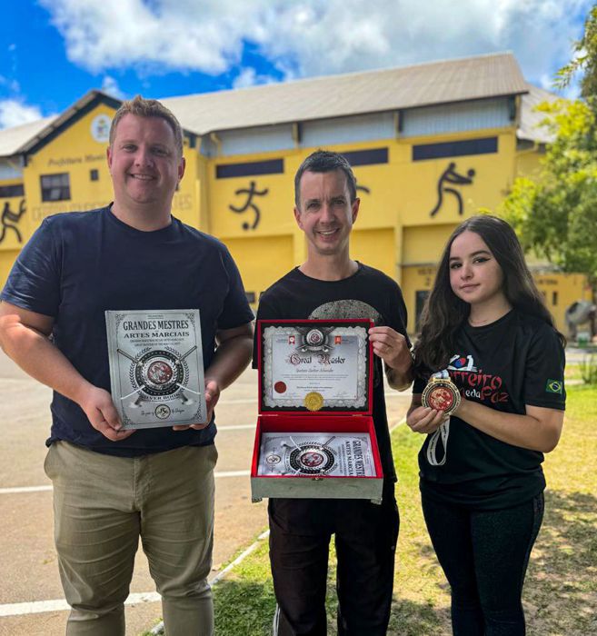 Foto Mestre Gramadense recebe homenagem