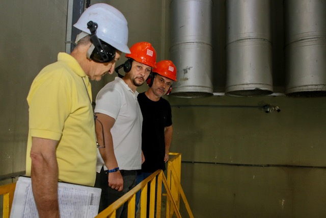 Foto Prefeito Gilberto Cezar visitou Corsan