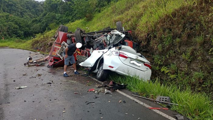 Foto acidente Rota do Sol