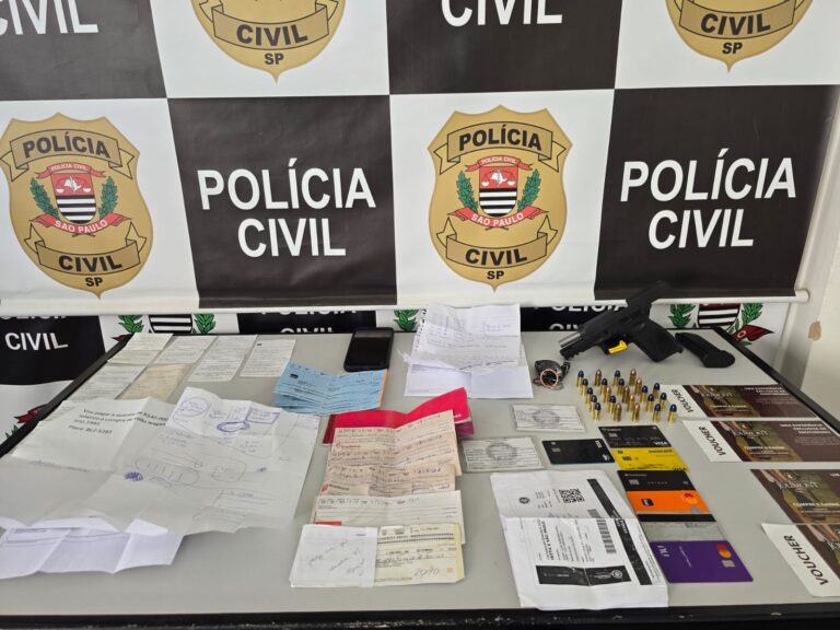 Foto numeros da peração policial