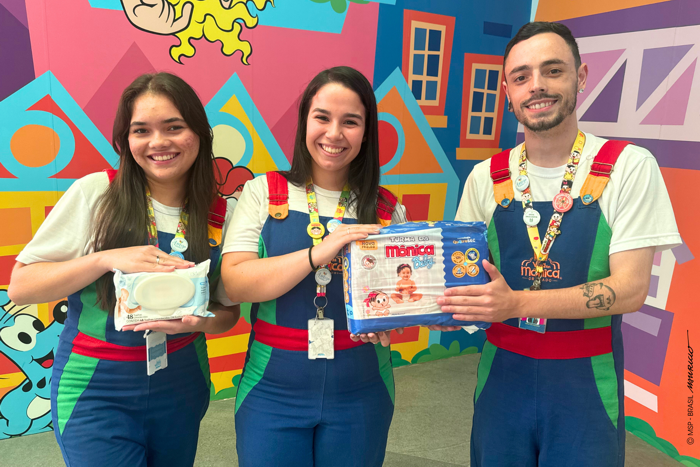 Foto Campanha Solidária - Divulgação Vila da Mônica Gramado