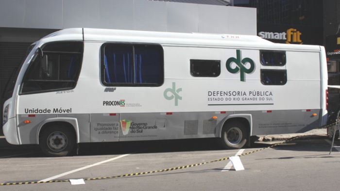 Foto veiculo defelsoria pública