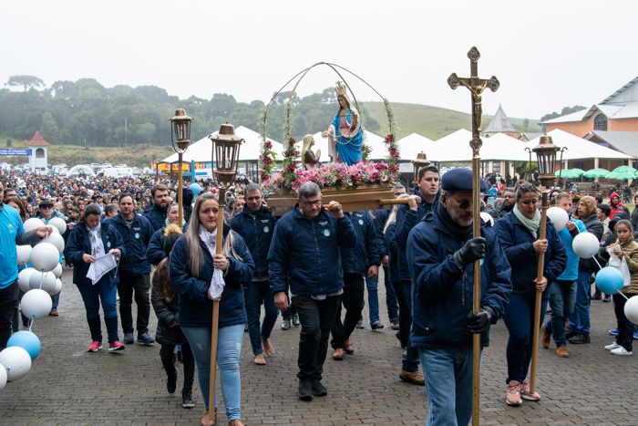 Foto Canela se prepara para as celebrações em honra a Nossa Senhora de Caravaggio
