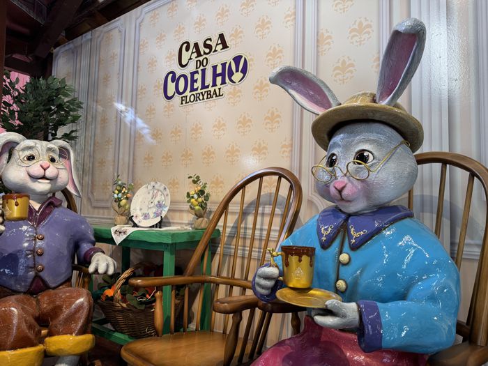 Foto Florybal inaugura Casa do Coelho da Páscoa em Gramado