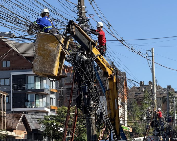Foto Retirada de fios