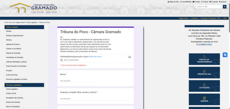 Foto Tribuna do Povo