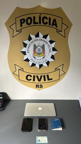 FOTO POLÍCIA CIVIL PRENDE CASAL INVESTIGADO POR CRIME DE FEMINICÍDIO EM GRAMADO