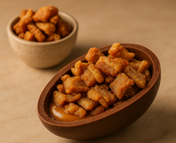 Foto Cacau Gramado inova e lança Ovo de Páscoa de Torresmo