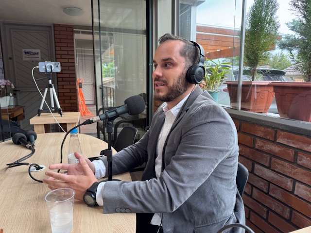 Foto Felipe Caputo entrevista